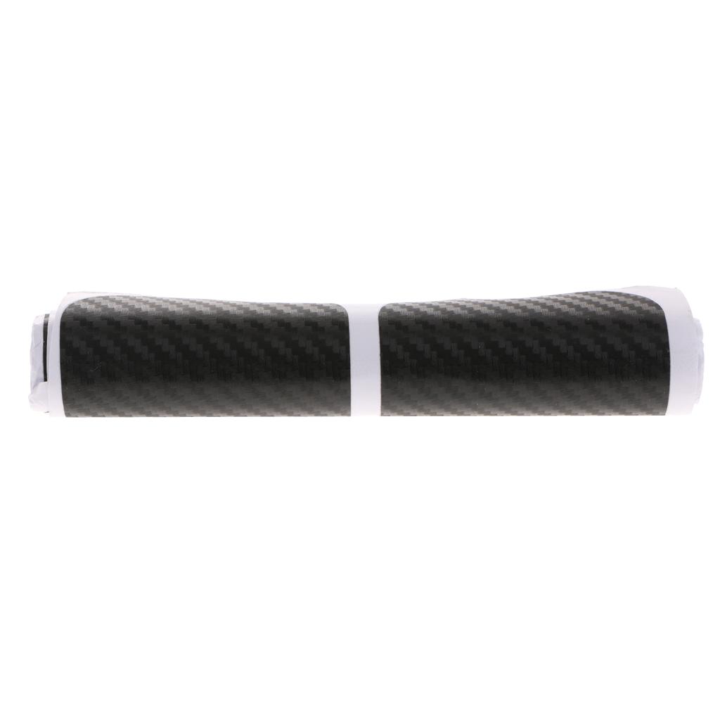 4Pcs 3D Carbon Fiber Car Door Pedal Plate Sticker Sill Scuff Cover