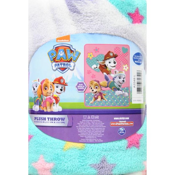 Mền ( Chăn ) tiện dụng hình chó cứu hộ - Paw Patrol Pink