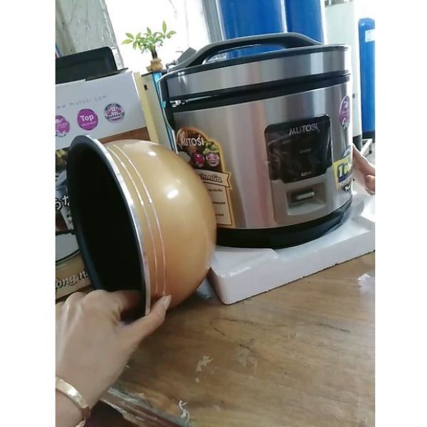 NỒI CƠM ĐIỆN MUTOSI MR-36PS 2.2 LÍT - Hàng chính hãng