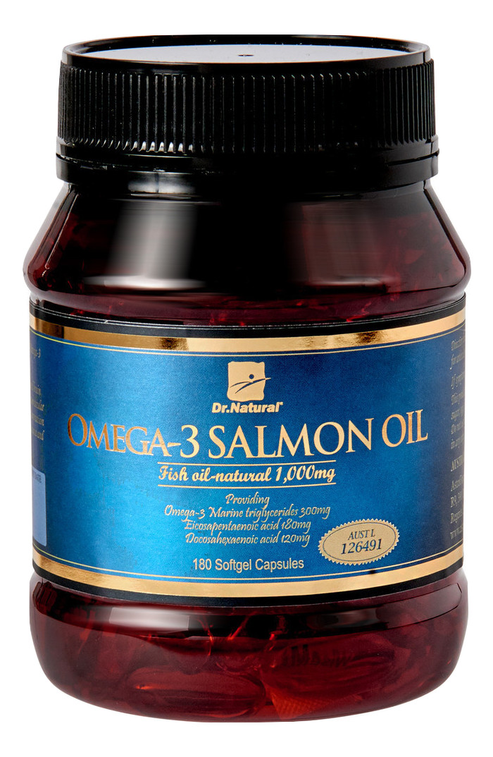 Thực phâm chức năng Viên dầu cá HỒI Úc Dr.Natural Omega 3 Salmon Oil