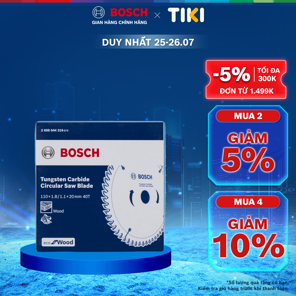 Lưỡi cưa gỗ Bosch (Mới)