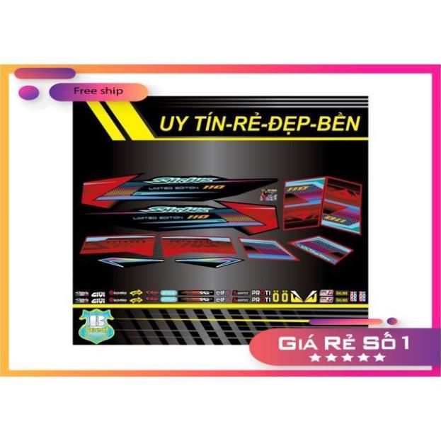 Tem rời Sirius V13 nhận đổi màu theo yêu cầu bảo hành màu sắc vĩnh viễn