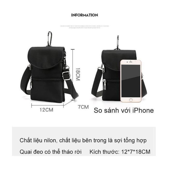 Túi đeo chéo túi xách túi đeo hông đeo tay mini OUTDOOR cho Phái đẹp chống nước - ShopToro - AsiaMart