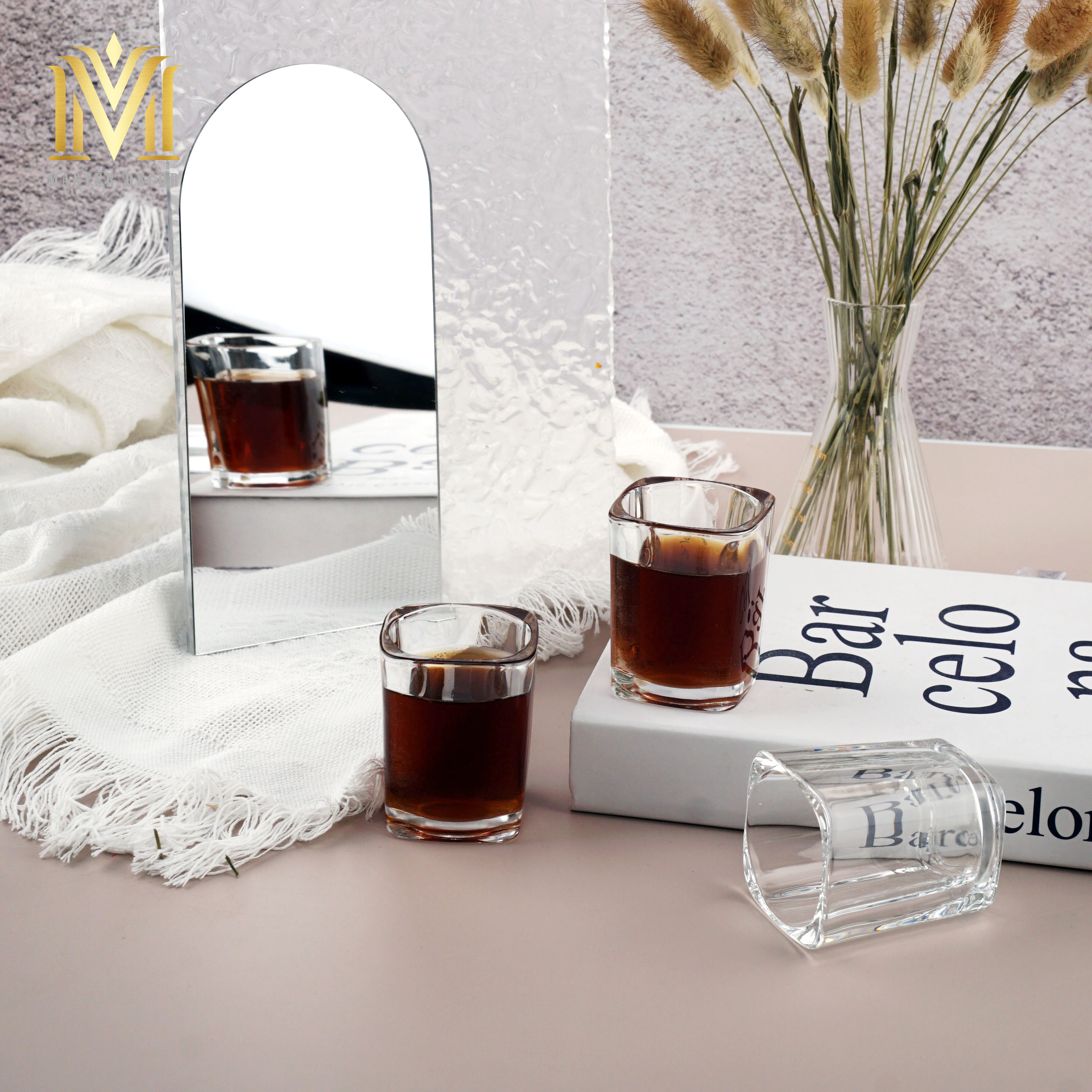BỘ 6 CỐC THỦY TINH 1502 DÀY DẶN, CHỊU NHIỆT CAO DUNG TÍCH 60ML