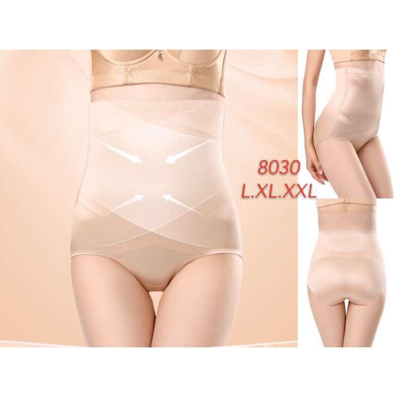 Quần Gen Cạp Cao Nịt Bụng Satin