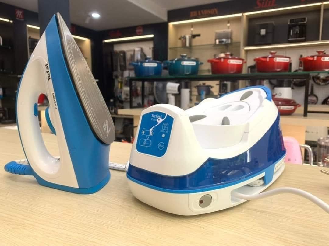 BÀN LÀ HƠI NƯỚC TEFAL FASTEO SV6038 HÀNG CHÍNH HÃNG