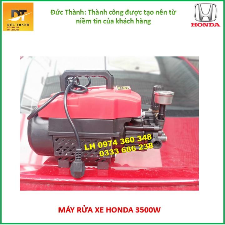 Máy rửa xe HONDA đỏ chỉnh áp đời mới 2021