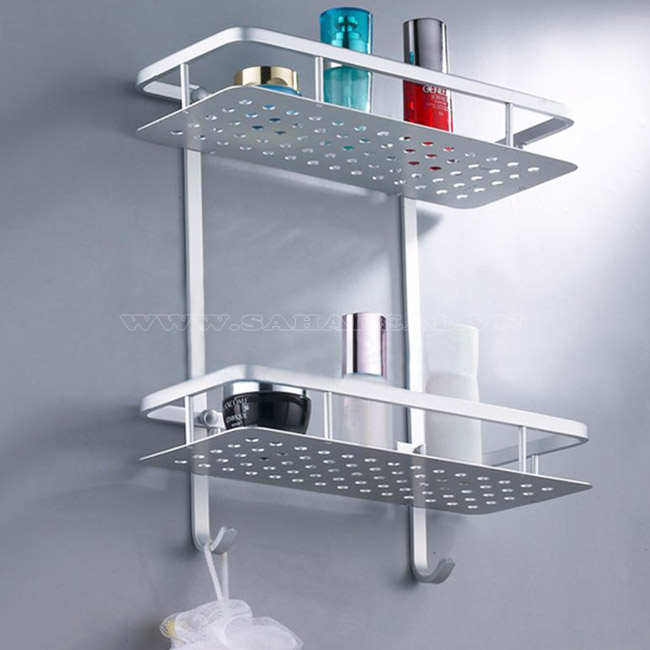 Kệ Nhà Tắm Inox 2 Tầng Đa Năng