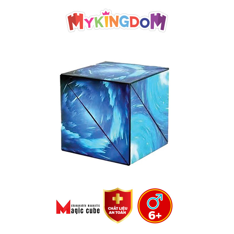 Đồ Chơi MAGIC CUBE Khối Lập Phương Ma Thuật Màu Xanh Dương MC01/BLU