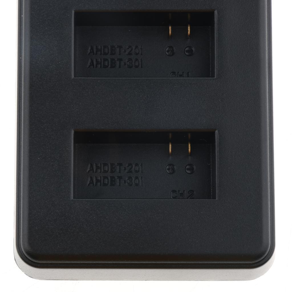 Dual Charging Battery Charger AHDBT-301 for 3 3+ Sports Cameras