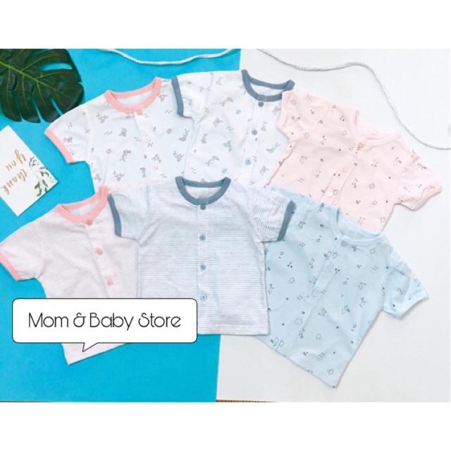 Áo cộc tay cài giữa MIOMIO (0-24m) phom rộng