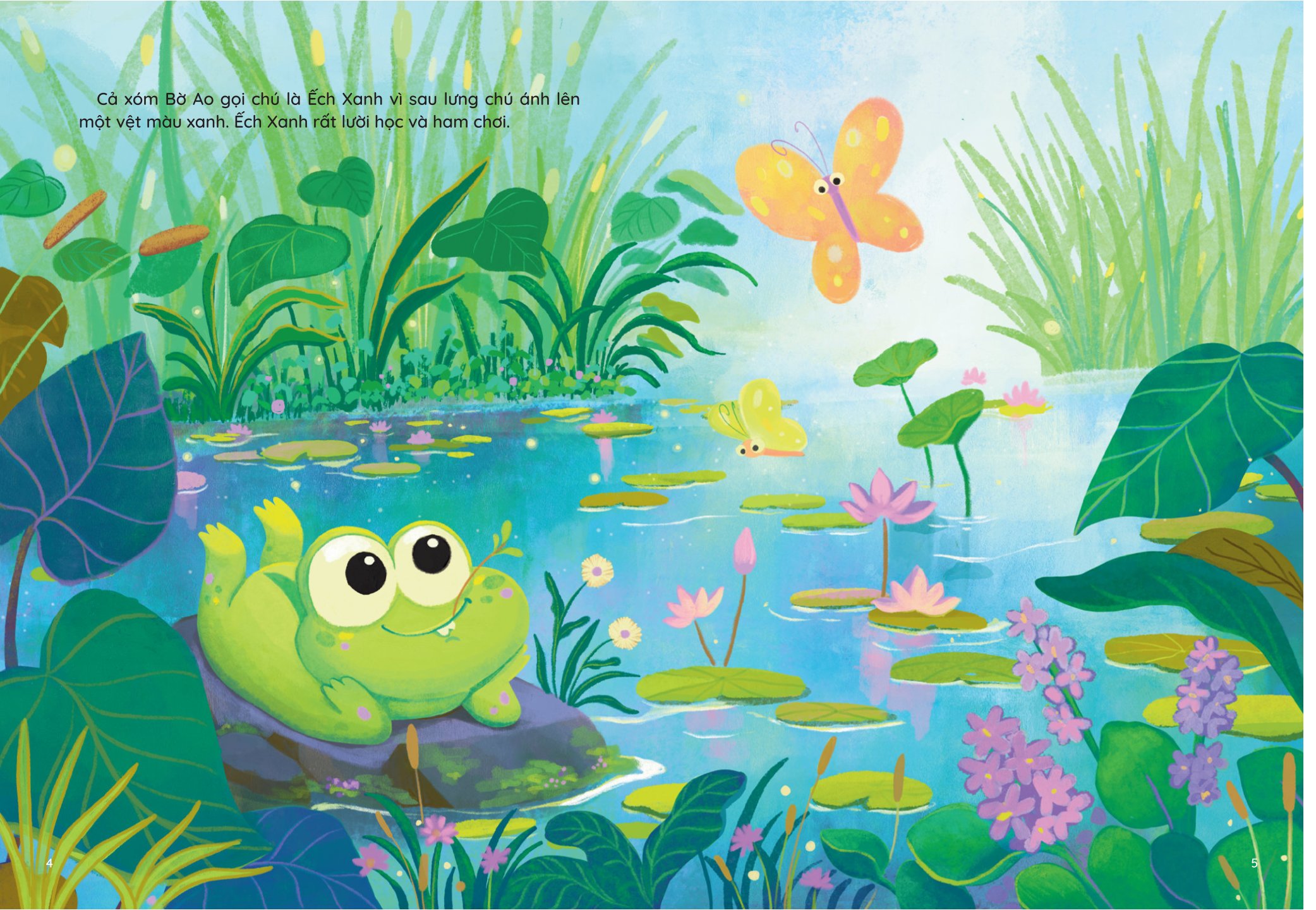 Sách Những Truyện Hay Viết Cho Thiếu Nhi - Phiên Bản Sách Tranh - Ếch Xanh Đi Học