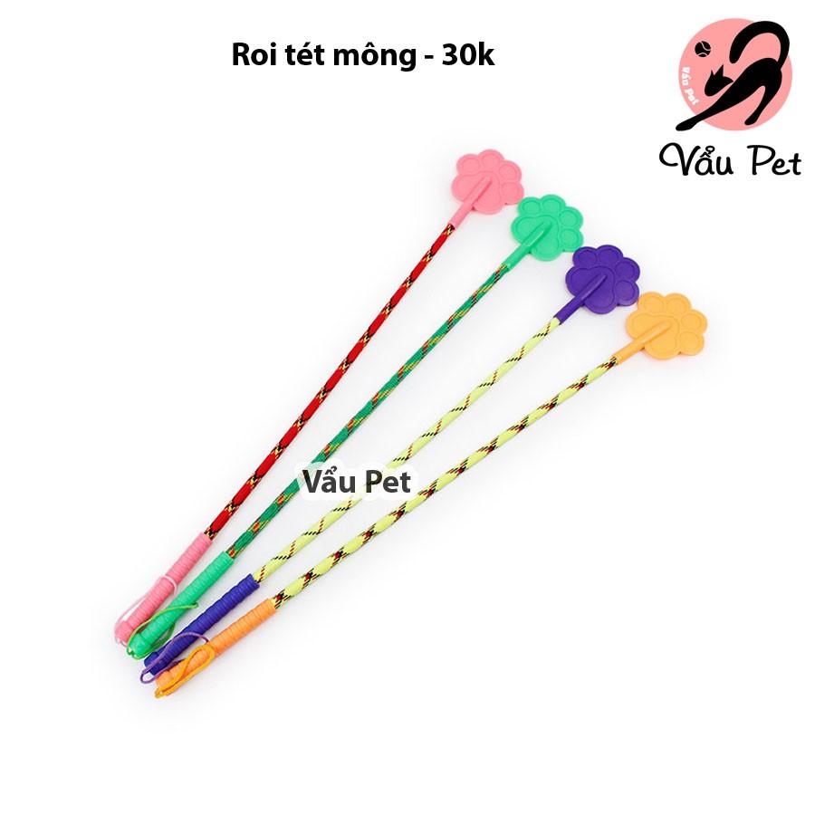 Roi tét mông - gậy tét đít chó mèo thú cưng