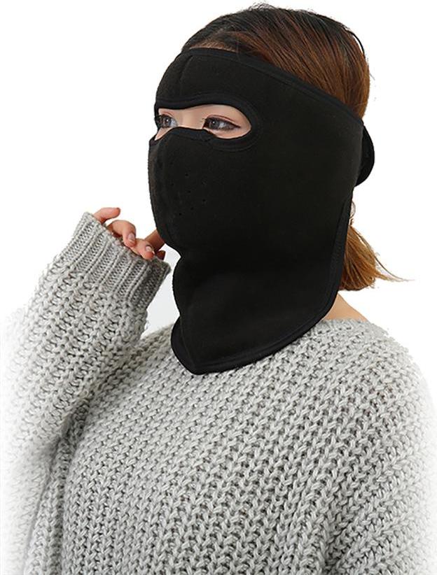 Bộ 2 khẩu trang ninja che cổ dán gáy vải nỉ chống nắng gió bụi hàn xì thích hợp cả nam và nữ - khau trang ninja che co dan gay chong nang