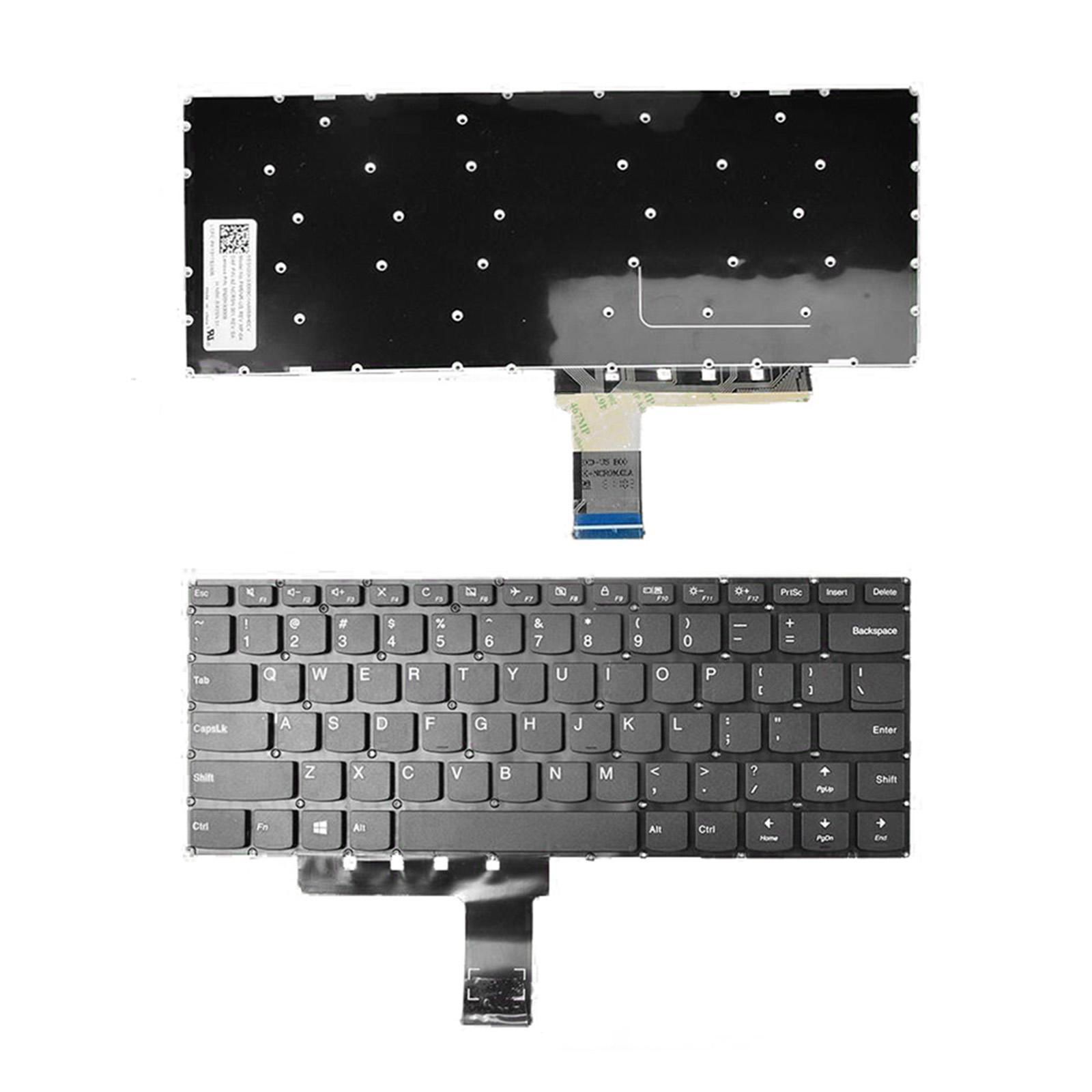Black Keyboard US Computer Replacement Keypad for 310-14IKB