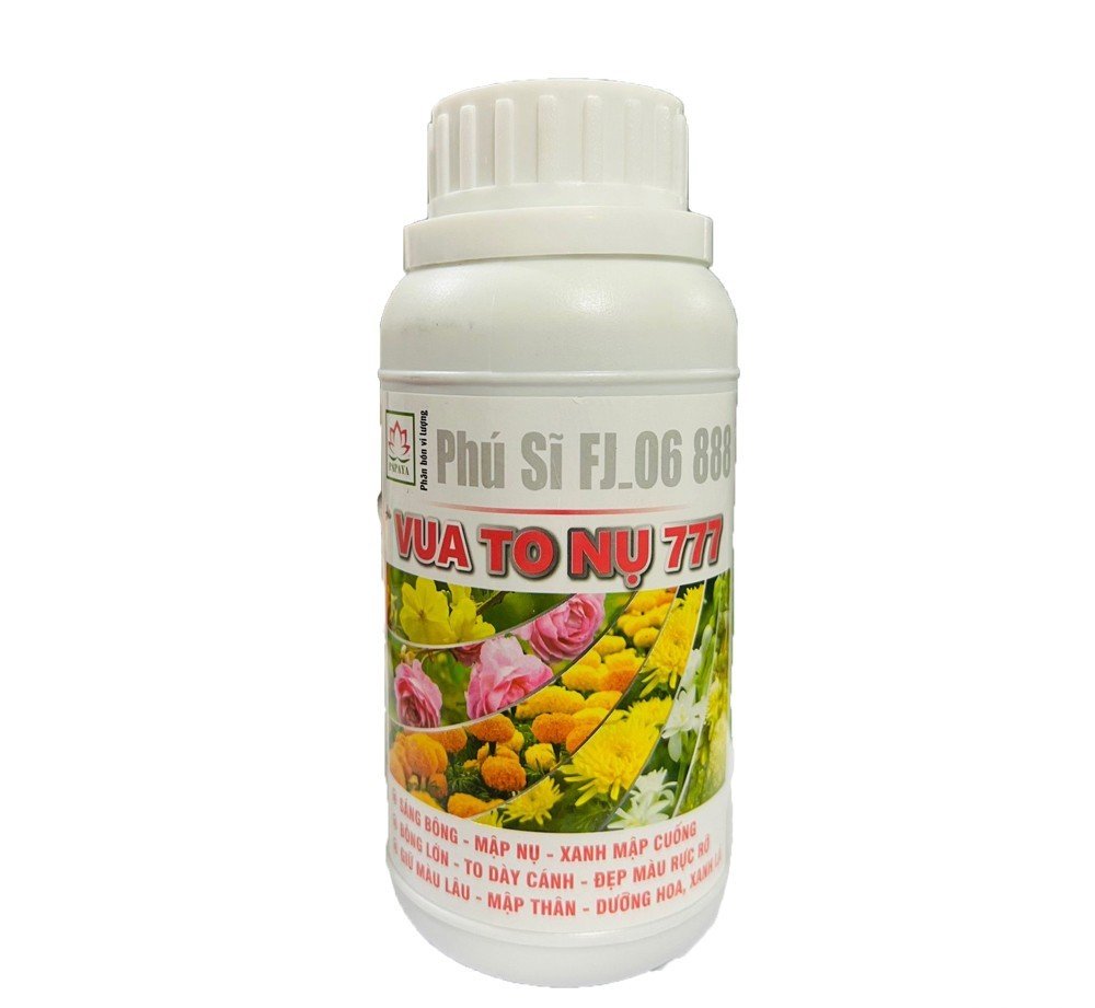 Phân bón vi lượng Papaya Vua to nụ 777 250ml Mập nụ - Lớn bông