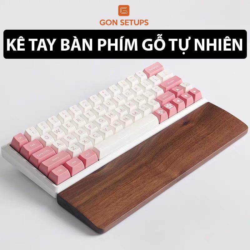 Kê tay bàn phím, sử dụng bằng gỗ cao cấp tự nhiên