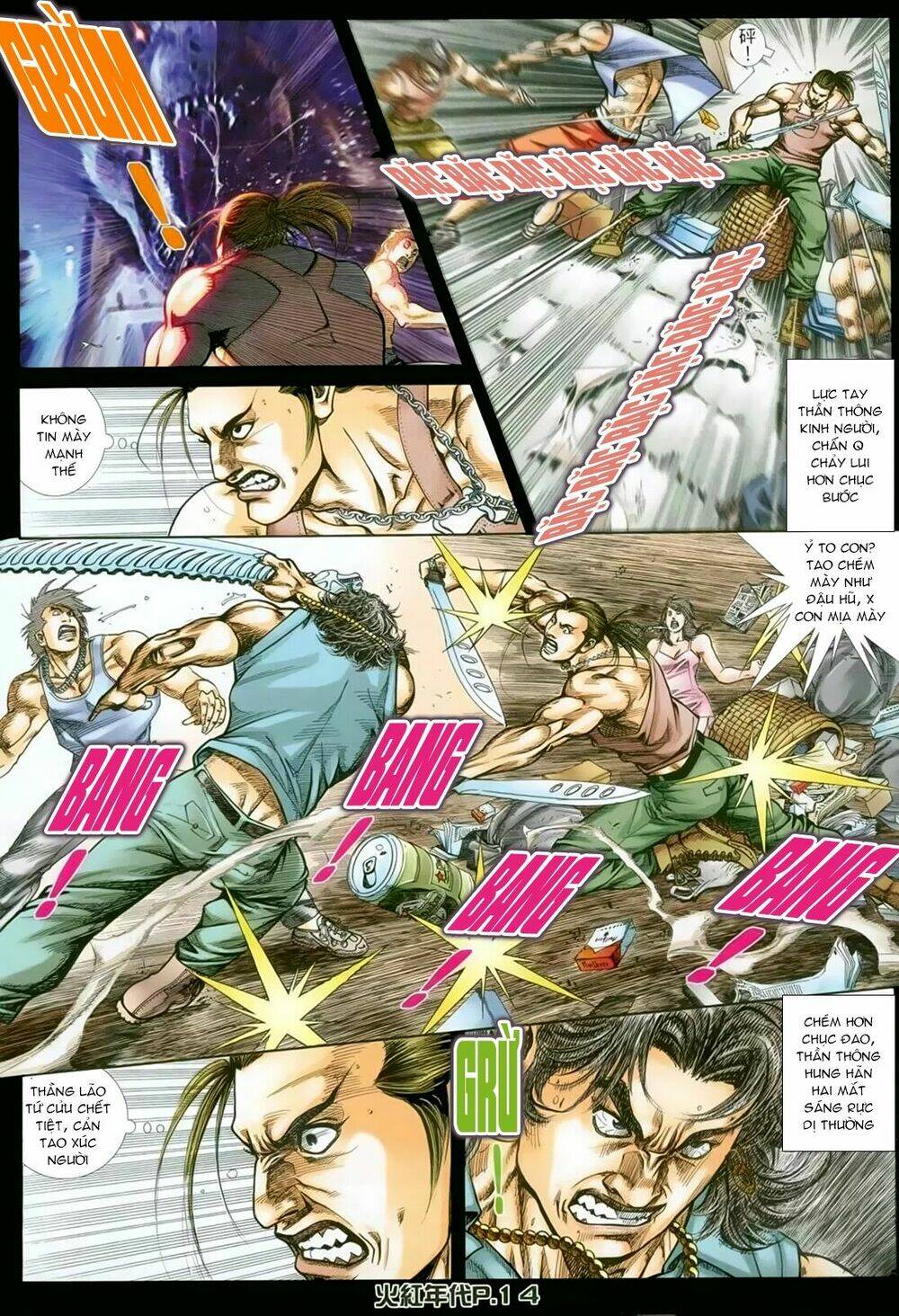 hỏa hồng niên đại hắc cốt đường chapter 139 10