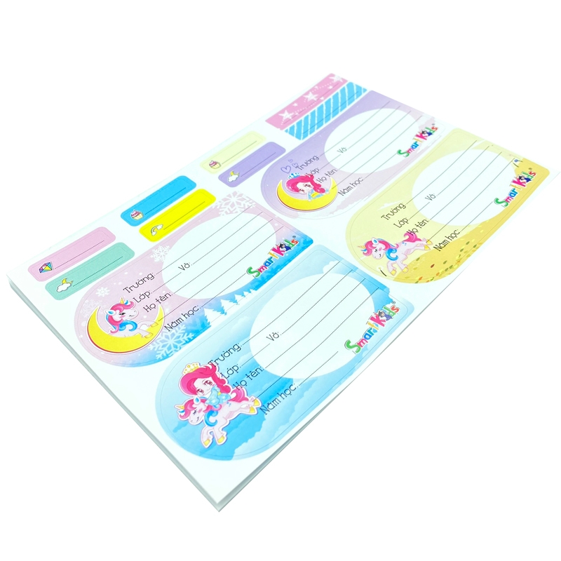 Nhãn Vở Smart Kid Unicorn LB01 (20 Nhãn Vở)