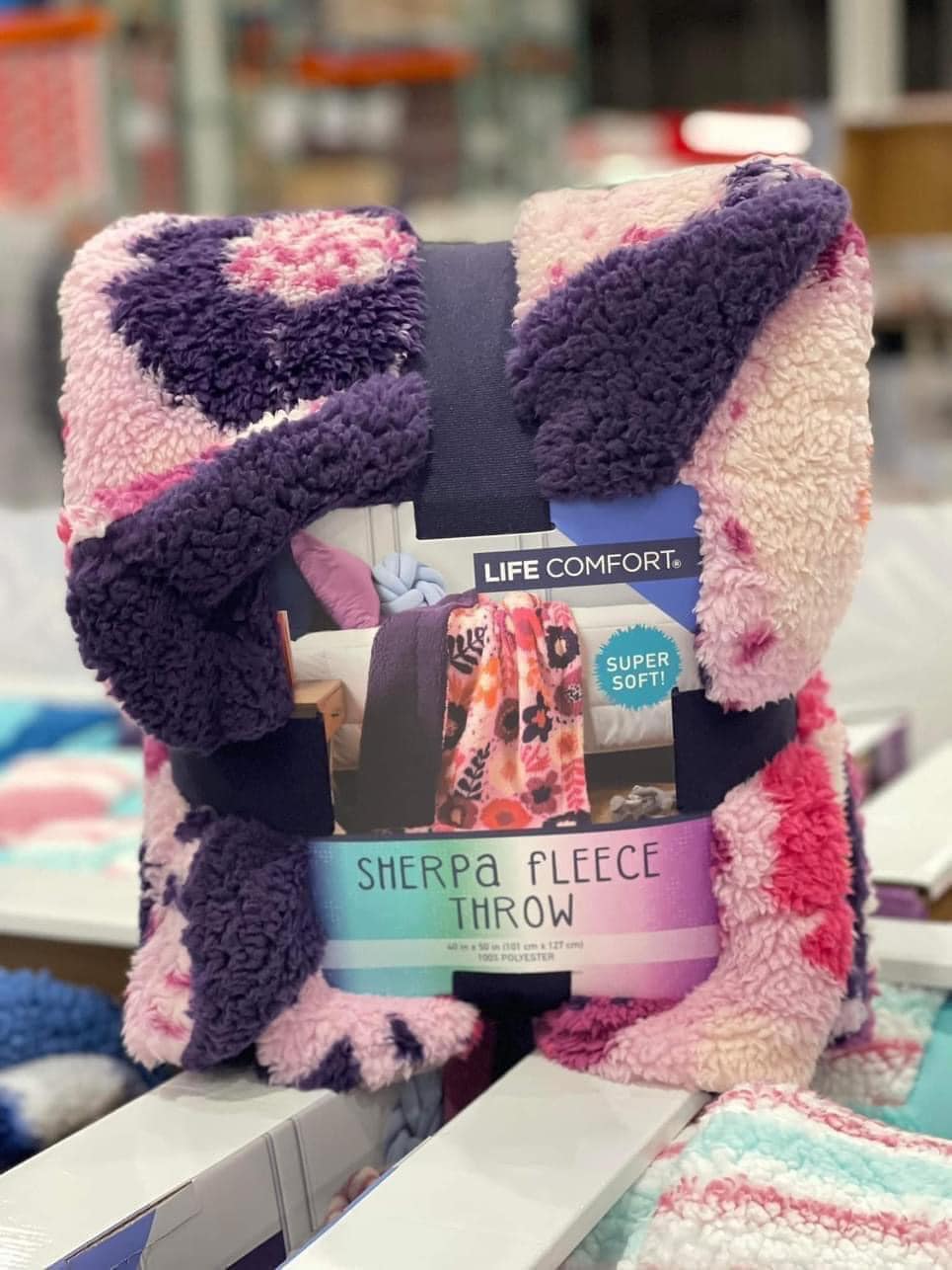 Chăn Sherpa Fleece Blanket dành cho bé yêu