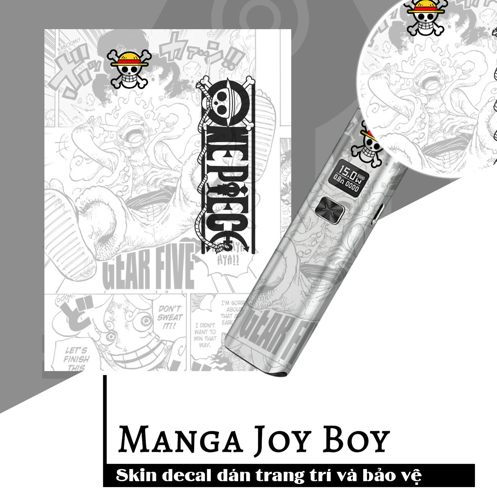 Skin dán Xlim V1, V2, SE mẫu Manga Joy Boy (dễ dán, đã cắt sẵn chi tiết)