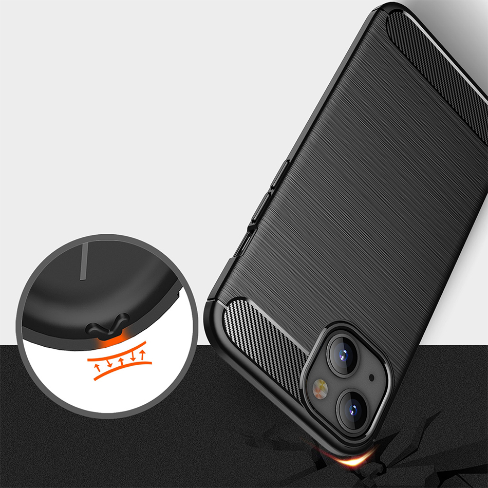 Ốp lưng chống sốc vân kim loại cho iPhone 13 6.1 inch hiệu Likgus - Hàng nhập khẩu