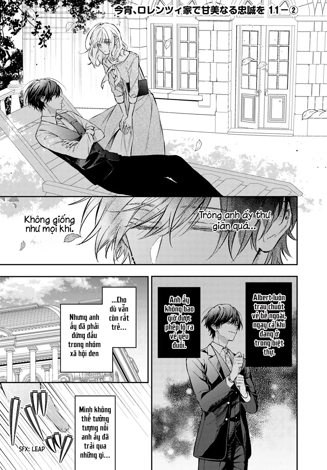 lòng trung thành ngọt ngào dành cho gia đình lorenzi chapter 11.2 1