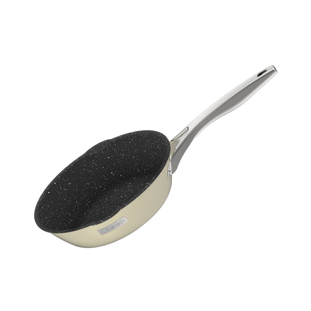 Chảo inox Liền Khối - ELMICH HERA - Hàng Chính Hãng