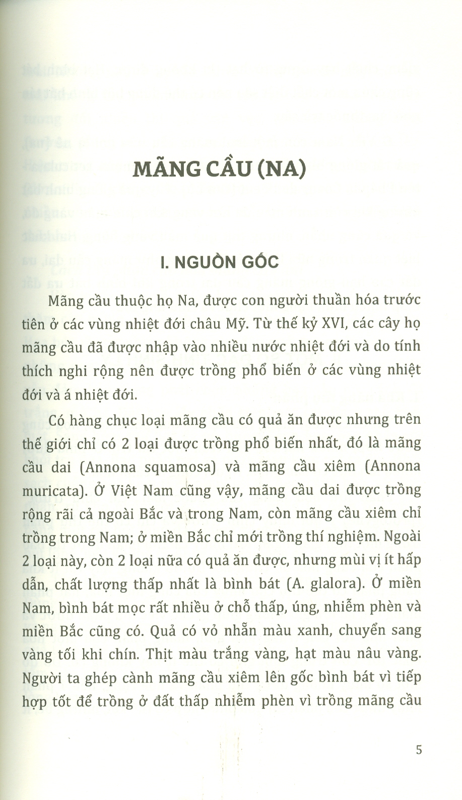 Kỹ Thuật Trồng, Chăm Sóc Cho Năng Suất Cao MÃNG CẦU, NHÃN, XOÀI