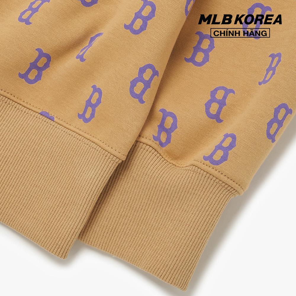 MLB - Áo sweatshirt tay dài phom suông Classic Monogram Front Brushed Overfit 3AMTM0926