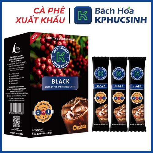 Combo 2 hộp cà phê sữa hòa tan K-Delight 2in1 thương hiệu K-Coffee (255g/Hộp)