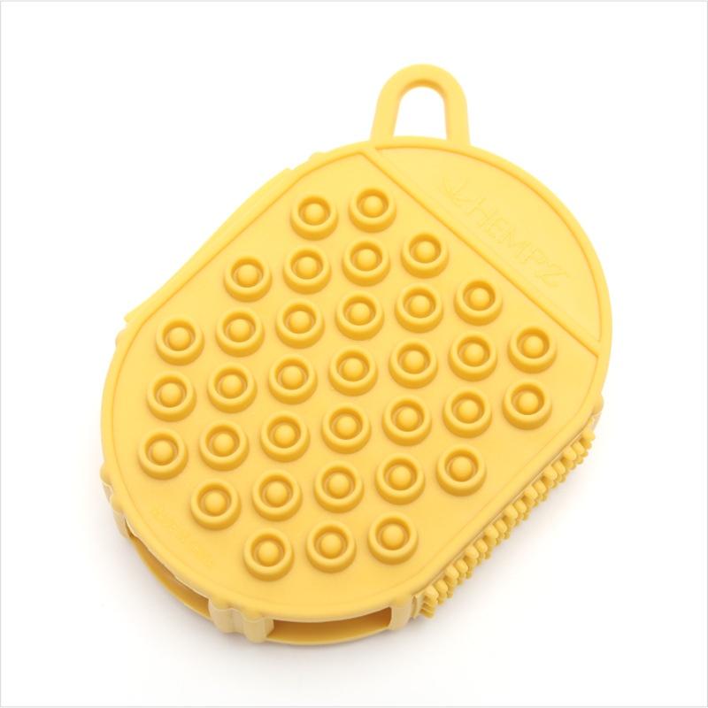 Soft Rubber Bath Towel Gloves Rubbing Mud Decontamination Bath Brush Bathroom Bathing Back Massage Brush Household Bath Gloves