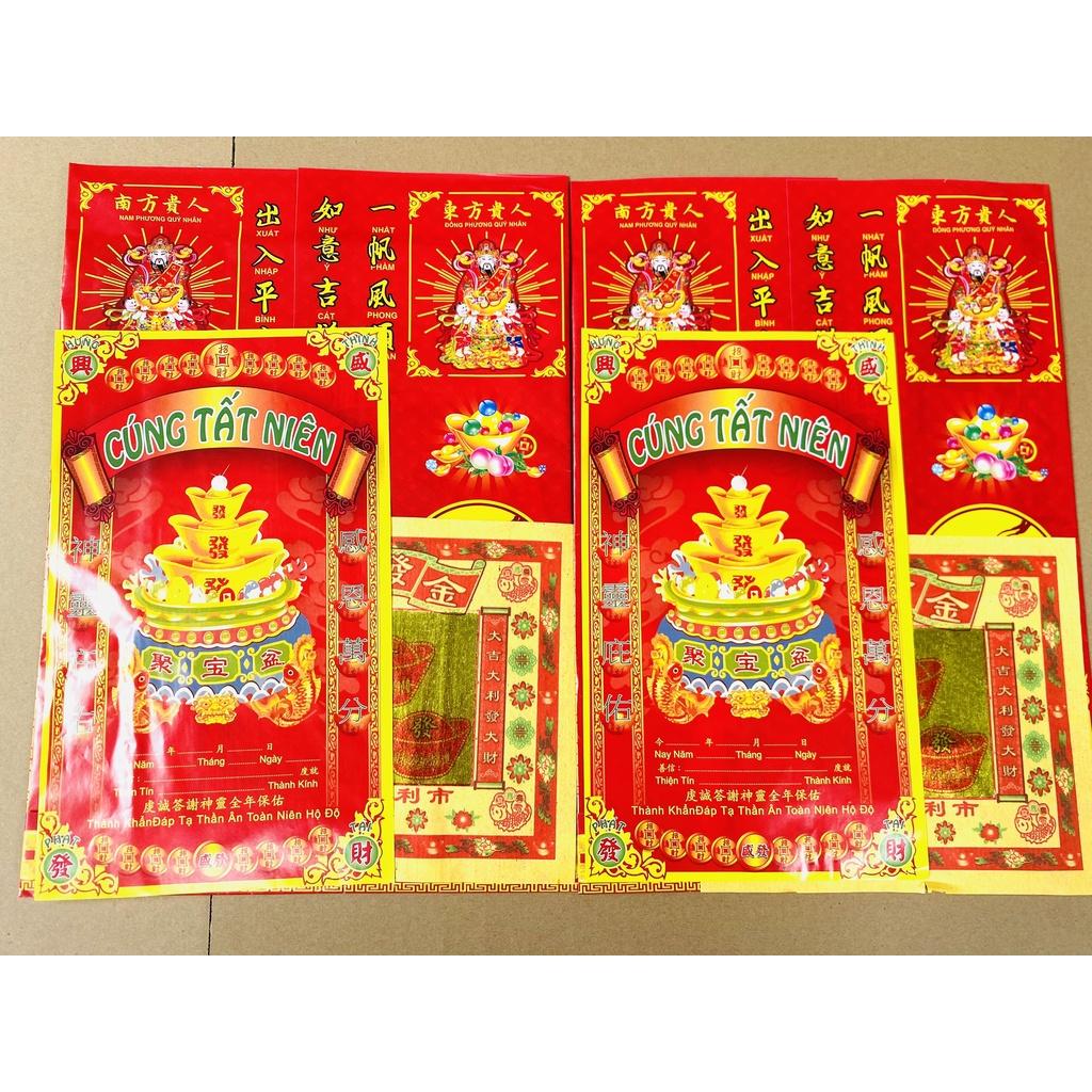 Giấy Cúng Tất Niên Chúc Mừng Năm Mới - Nhang Đèn Thiên Lộc