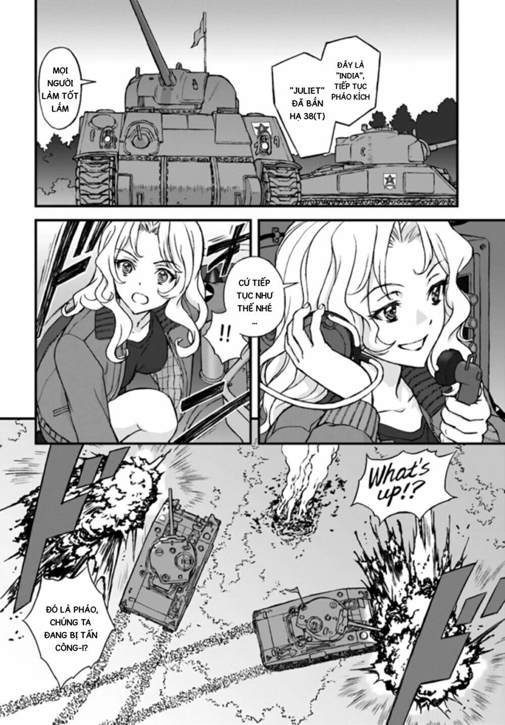 girls und panzer: the fir tree and the iron-winged witch chapter 4 10