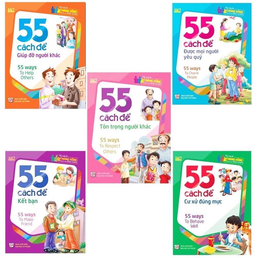 Combo: Để Giúp Đỡ Người Khác + Để Kết Bạn + Để Được Mọi Người Yêu + Để Cư Xử Đúng + Để Tôn Trọng - Bản Quyền