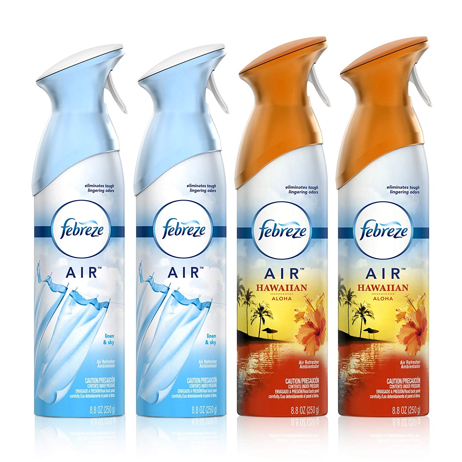 Combo 2 chai xịt Thơm Phòng Febreze Hawaiian Aloha 250g - USA