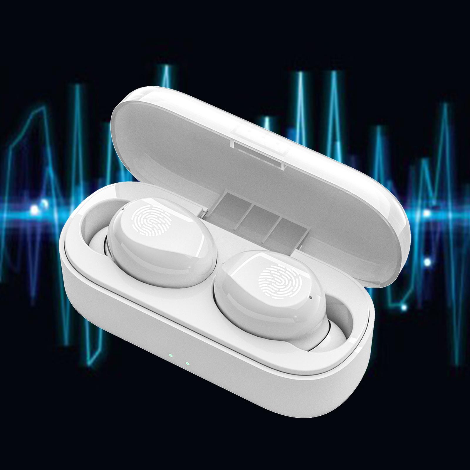 2Pcs S9 Bluetooth  Wireless Gaming Running Headset Noise Reduction