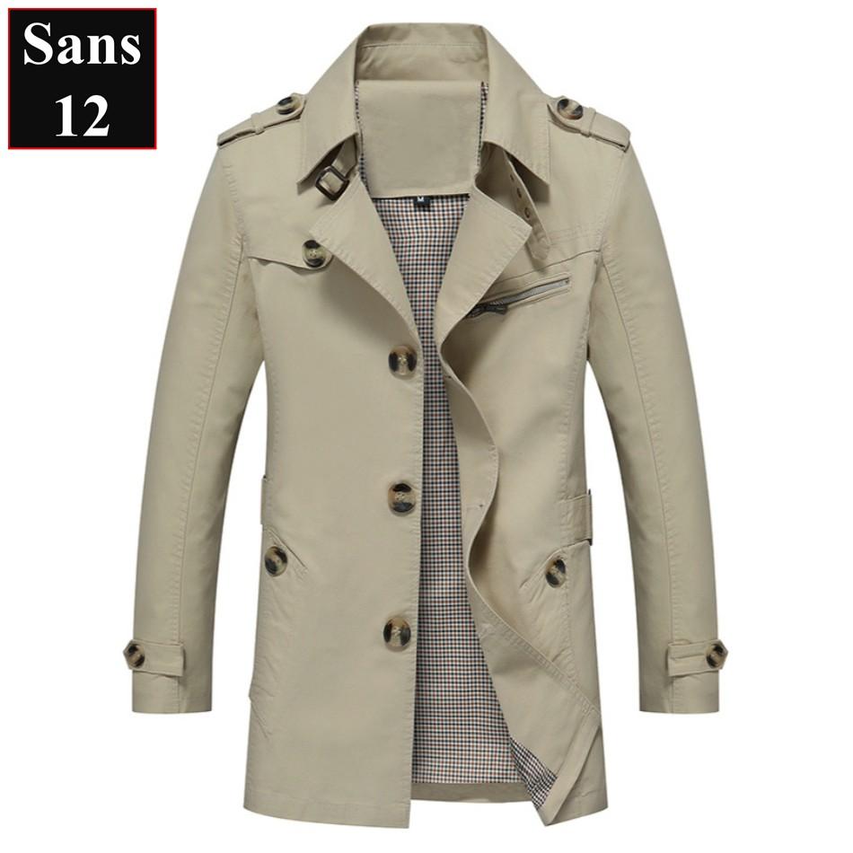 Áo khoác kaki nam hàn quốc manto Sans12 măng tô dáng ngắn khaki blazer bigsize to 3xl 4xl 5xl cỡ đại 80kg 90kg 100kg