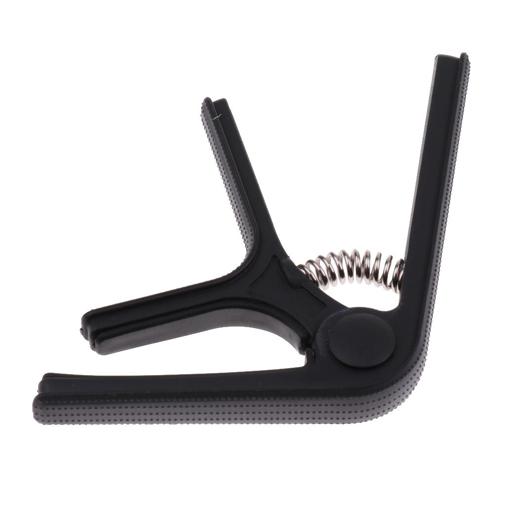 Acoustic Folk Guitar Capo Tuner Trigger Quick Change Clamp Key Clip