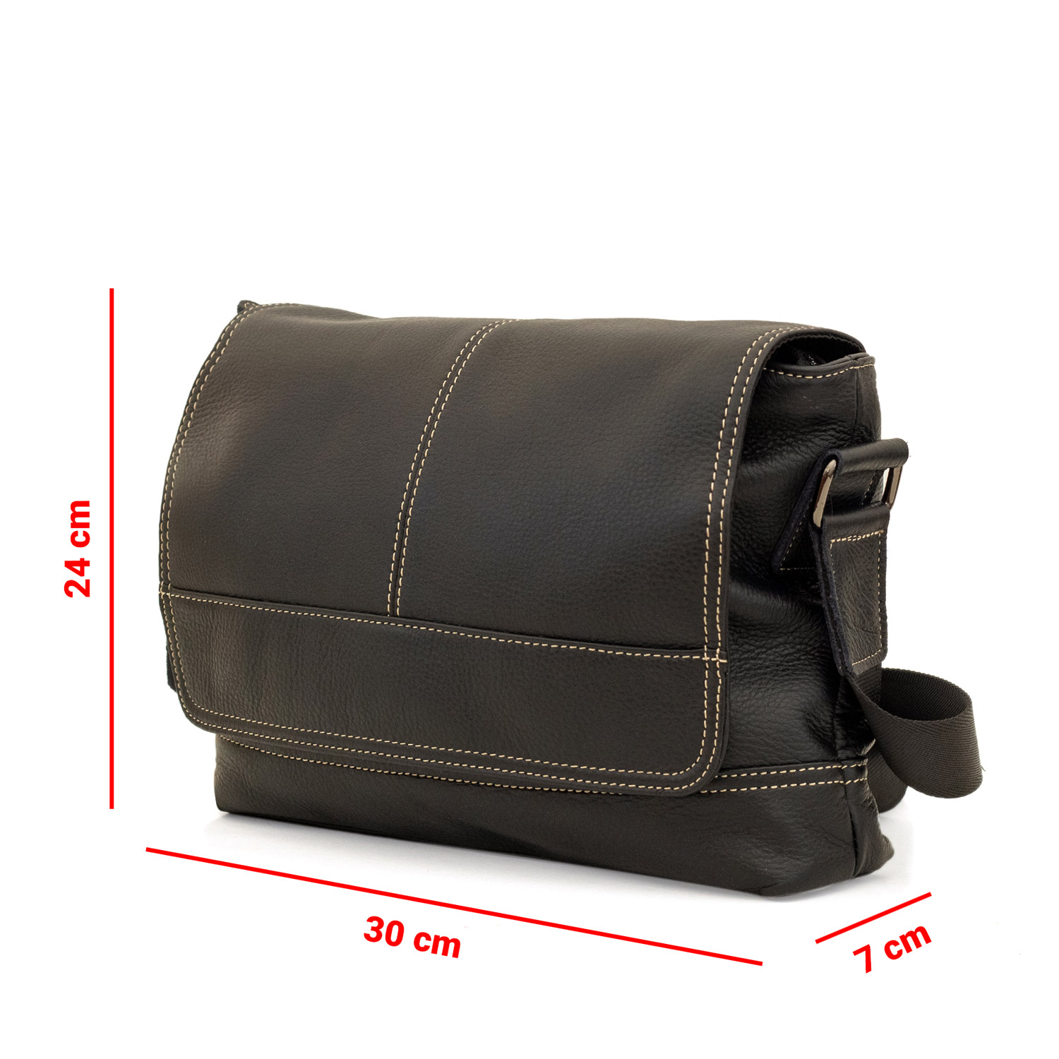 Túi đeo chéo da bò M2CB-07 | Anh Tho Leather
