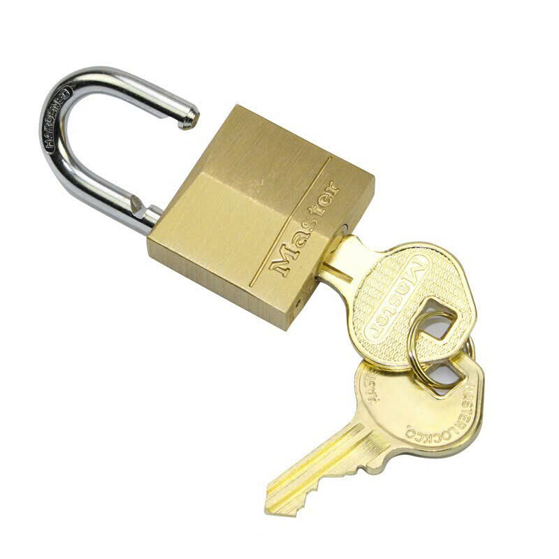 Khóa Thân Đồng Master Lock 130MCND, Khóa sử dụng để khóa vali, túi xách, khóa tủ cá nhân, cabinet.