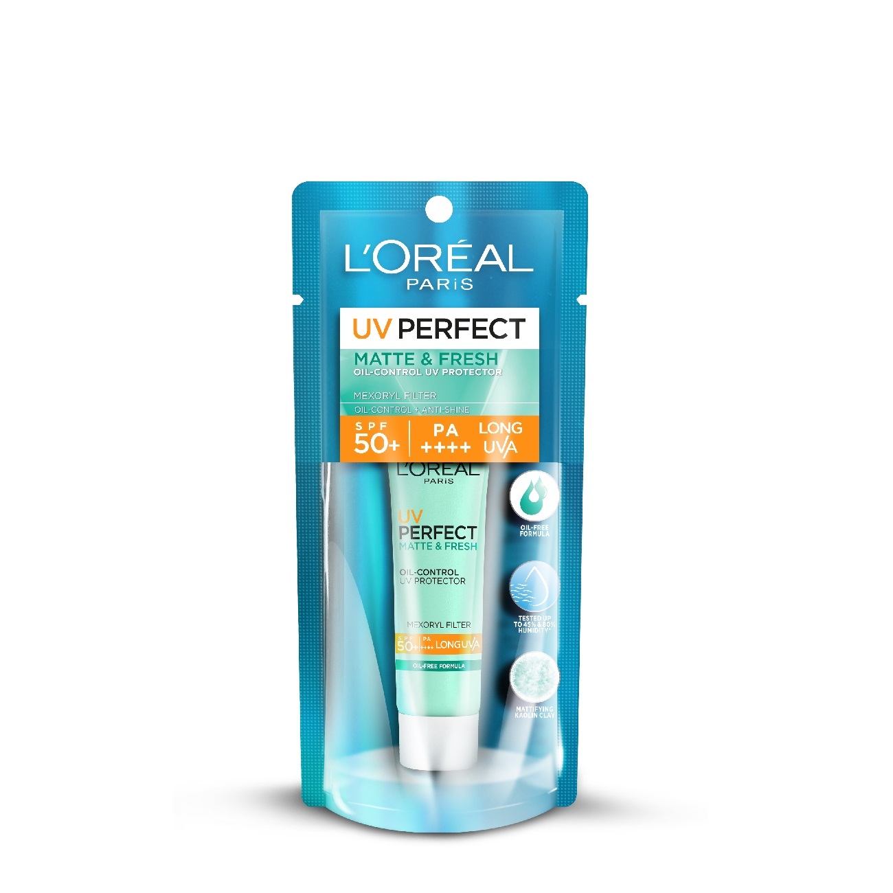 Kem chống nắng bảo vệ, kiềm dầu và thoáng mịn L'Oreal Paris UV Perfect SPF50+ PA++++ 15ml