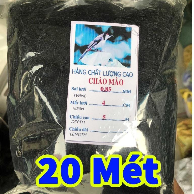 20 MÉT Lưới Bẫy Chim CHÀO MÀO, CHÒE, MI, KHỨU, SÁO
