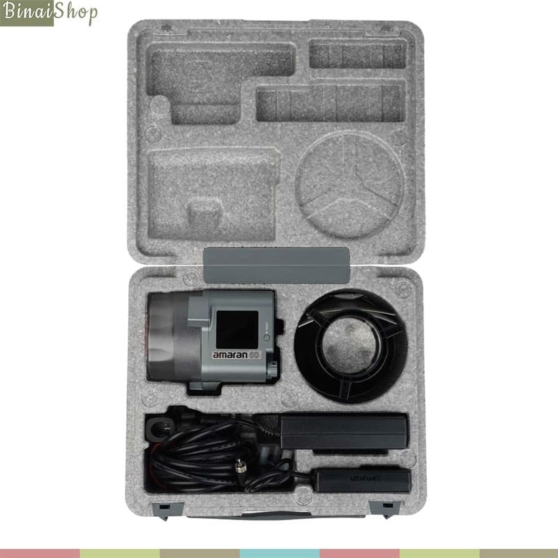 Aputure Amaran 60d / 60x - Đèn Led Siêu Sáng Cho Studio, Nhiệt Độ Màu 2700K-6500K, 65W - Hàng chính hãng