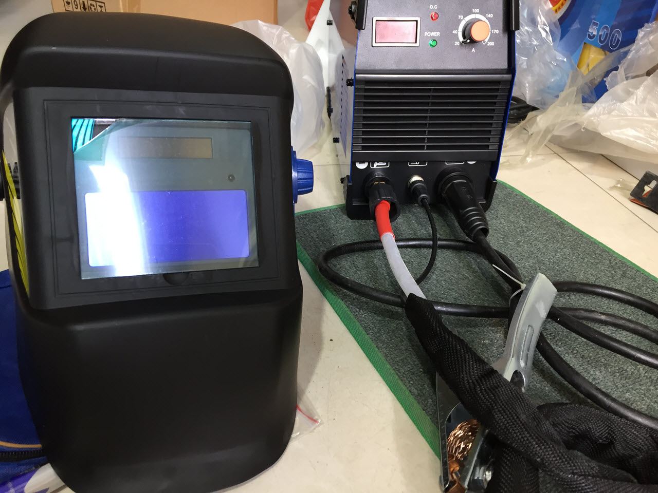 Mũ hàn điện tử WH4001