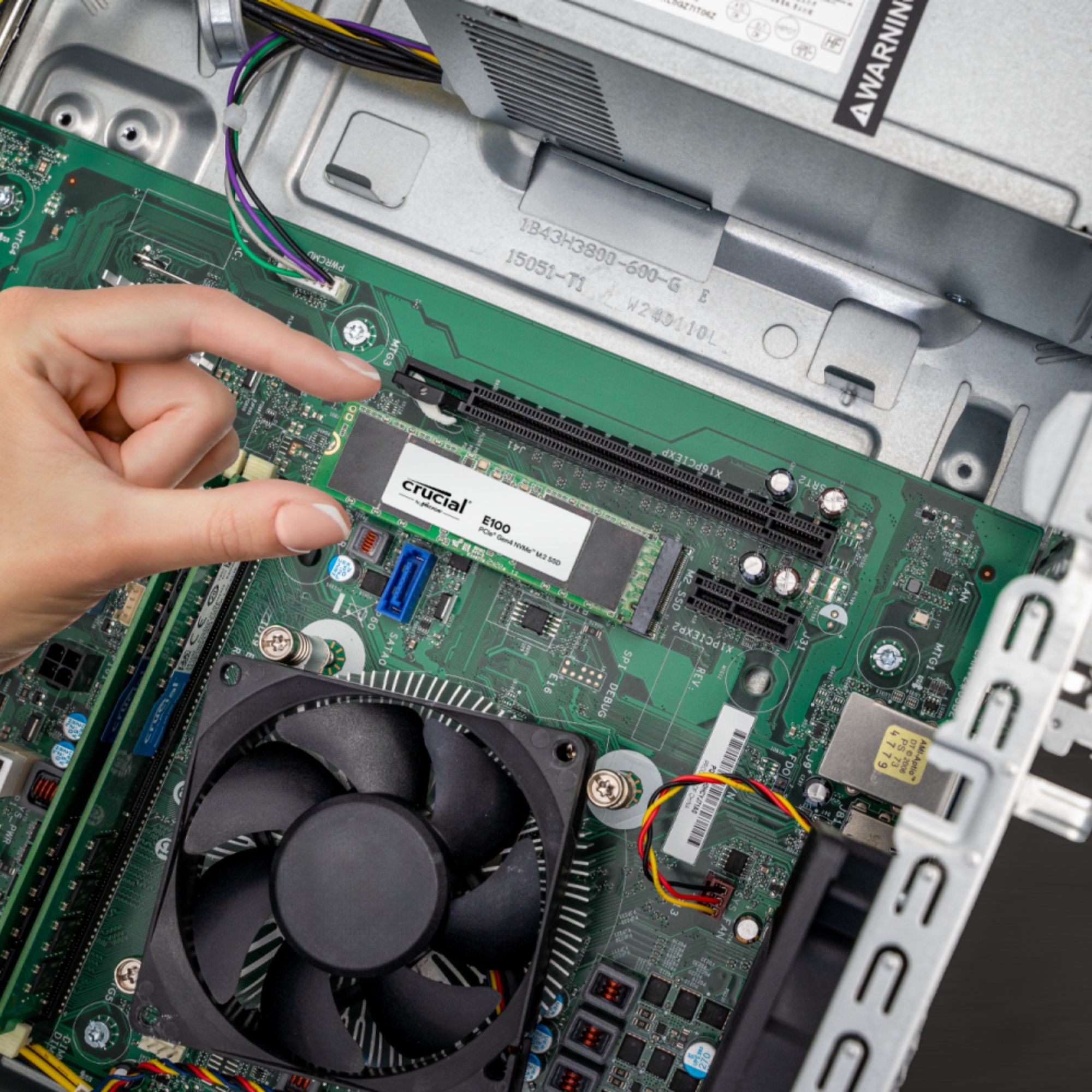 SSD CRUCIAL E100 NVMe 480GB - CT480E100SSD8 - HÀNG CHÍNH HÃNG