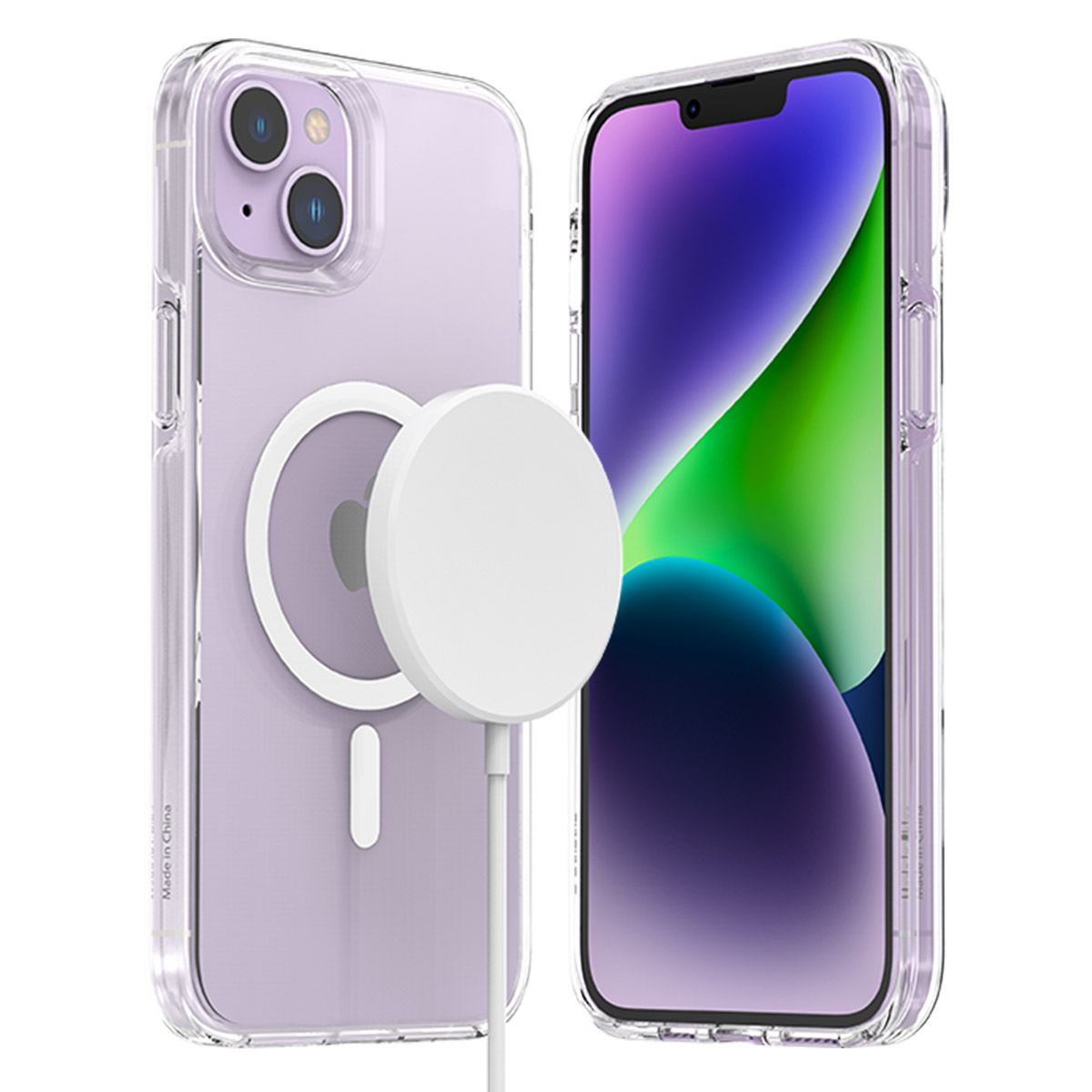 Ốp Lưng Chống Sốc ARAREE Duple M Clear Dành Cho iPhone 14 / 14 Plus / 14 Pro / 14 Pro Max - Hàng Chính Hãng