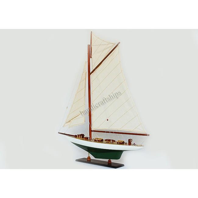Mô hình thuyền buồm gỗ Columbia Thân 50cm
