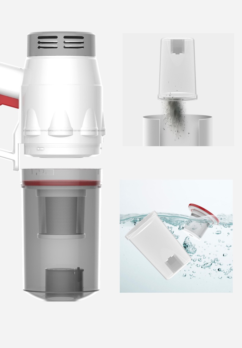 Máy hút bụi cầm tay có dây BobBot BX 516 Công suất 400W
