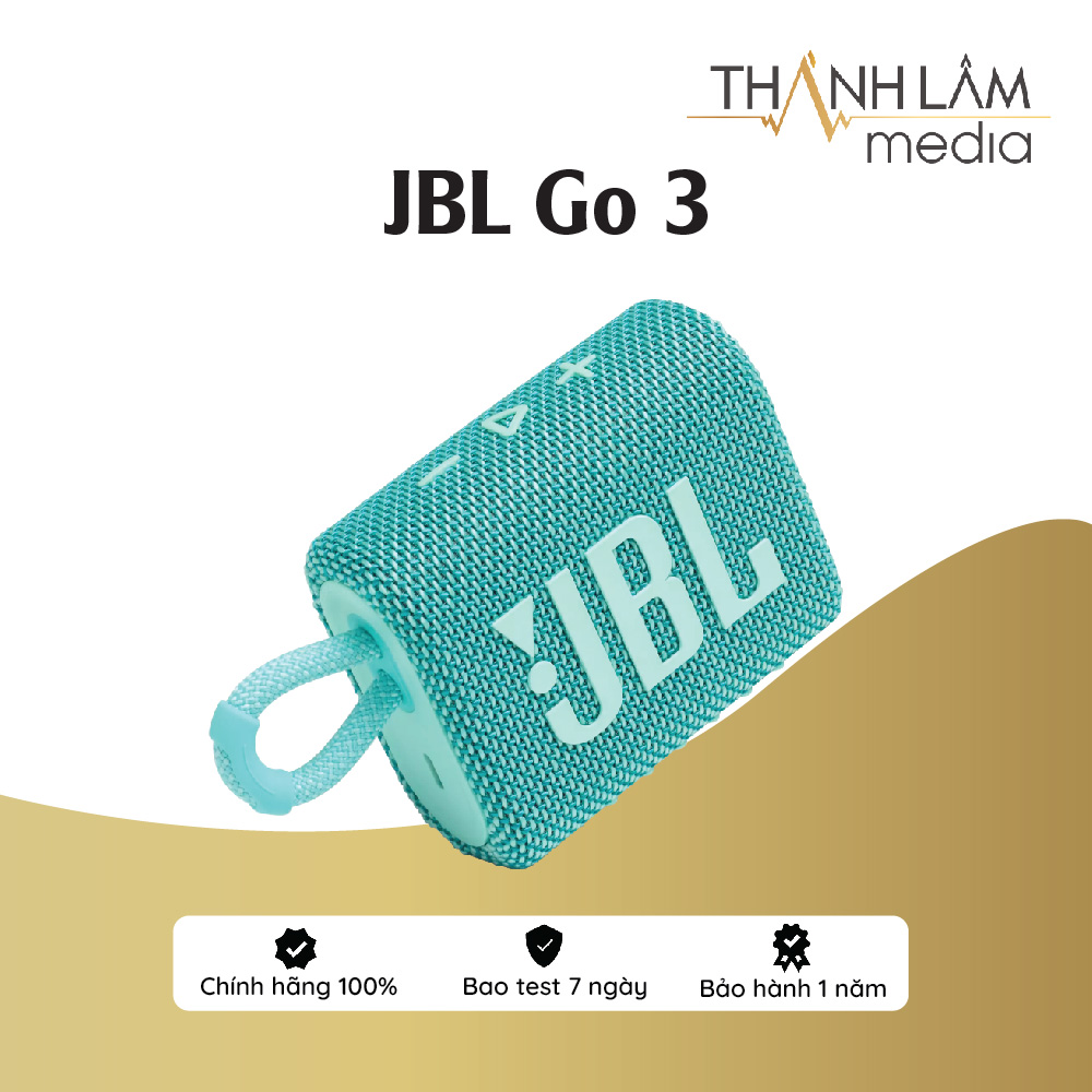 Loa Bluetooth JBL Go 3 - Hàng chính hãng